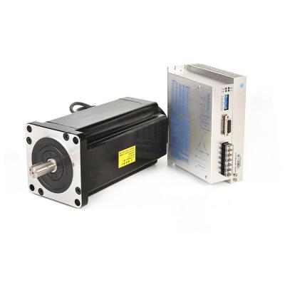 China Factory 220VAC 130mm CNC Motor Kit 3phase NEMA 52 Stepper Motor 1.2degree Auto High Torque Hybrid Stepper Motor for sale