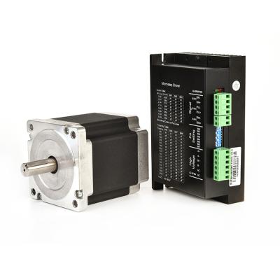 China Hot Sale 86BYG250-98 Stepper Motor NEMA 34 7.5N m 4.4A 2 Phase Hybrid Stepping Motor For CNC 86BYG250-98 for sale