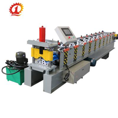 China Building Material Stores Aluzinc Roof Ridge Cap Roll Forming Machine for sale