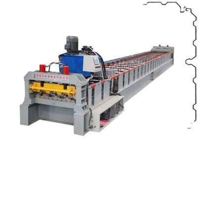 China Building material stores roll forming machine for slat roller shutter slat garage door production machine for sale