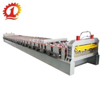 China Building Material Stores New Product Metal Decking Galvanized Steel Deck Floor Roll Forming Machine for sale