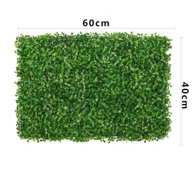 China 308 Transitional Artificial Grass Wall Panels Greenery Plant Wall Grass Artificial Grass Wall Backdrop For Home Restaurant Indoor Decor for sale