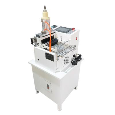 China CLOTHING Factory Price Thick Material Nylon Pneumatic Sealing Hot Cutting Machine for sale