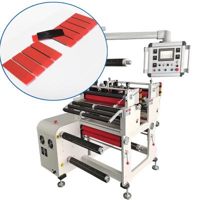 China Food Save Materials Automatic Sticker Work And Strip Skip Cutting Laminating Machine for sale