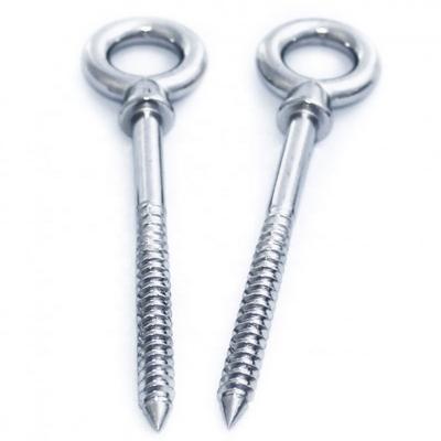 China High Tensile Stainless Steel Eye Screws, Lifting Rigging, O Ring Lifting Type Eye Screw Eye O Ring Nut for sale