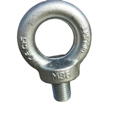 China High Tensile National Standard 304 Stainless Steel Eye Screw, Extended Eye Bolt, Eye O Ring Lifting Type Screw for sale