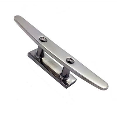 China Boat Hardware Fitting OEM Boat Cleat Yacht Accessories 316 Stainless Steel Marine Boat Cleat Hardware for sale