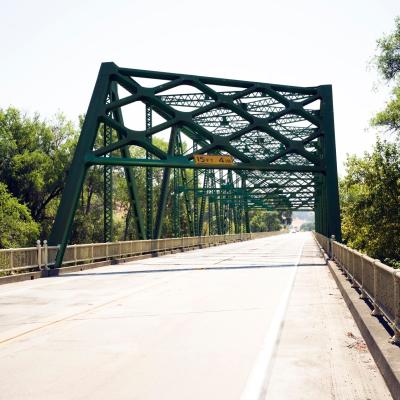 China Easy Assembled Steel Structure Bridge Metal Truss Bailey Bridge Low Cost High Quality Steel Bridge for sale