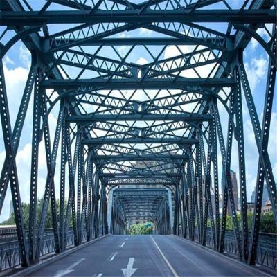 China Hot Sale Metal Steel Structure Bridge Bailey Bridge Low Cost Quick Steel Truss Build Steel Structure Bridge for sale