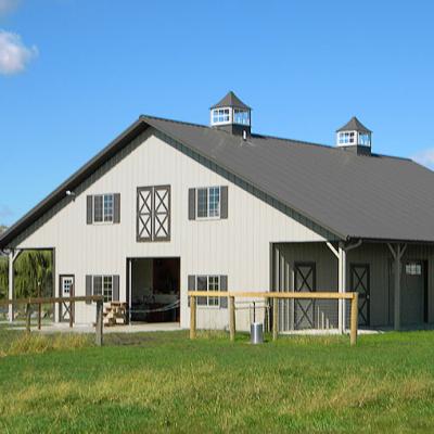 China Farm China Horse Made Prefab Steel Structure Stable Construction Buildings For Sale for sale