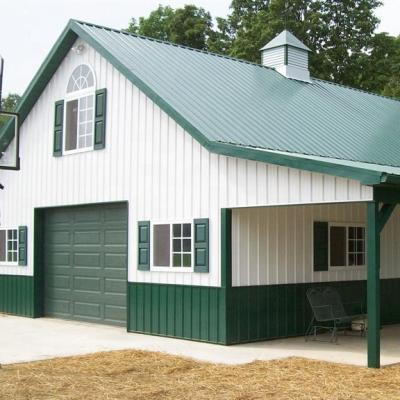 China Low Cost Farm Pre-engineered Prefab Steel Structure Horse Barn Horse House for sale