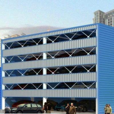 China Workshop Steel Structure Car Parking System Steel Car Parking Building for sale