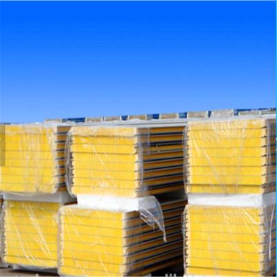 China 1150MM/950MM/1050MM/960MM insulated fireproof glass wool sandwich panel for sale UAE for sale