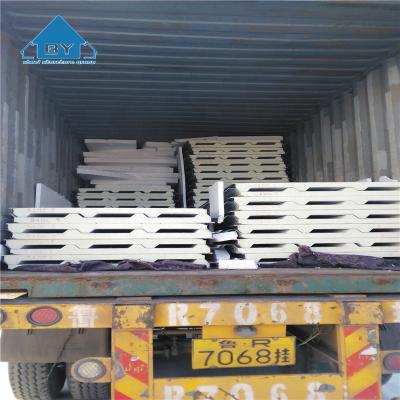 China Factory Direct Whole Price 1150MM/950MM/1050MM/960MM China Manufactural Insulated High Quality PU Polyurethane Sandwich Panel For Roof And Wall for sale