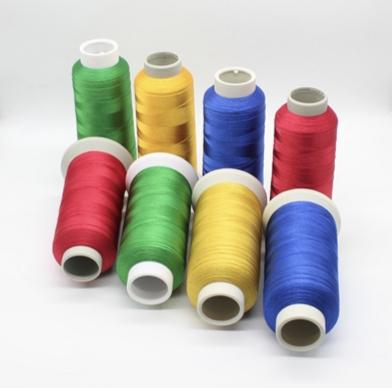 China Bobbin Used For Computer Hand Embroidery Thread 50 Skeins Polyester Thread Cheap White Sale Unbranded 120D 0.3Mm High Temperature Resistant Manufacturing for sale