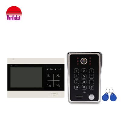 China Motion Detection New Inventions IP65 Waterproof Becomtchec Villa Intercom Audio Door Phone Hands Free for sale