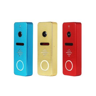 China New Doorbell Factory Antioxidation Aluminum Alloy Panel Smart Home System Intercom Digital Video Door Phone for sale