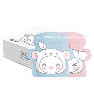 China BPA Free Newborn Baby Feeding Double Spout Breastmilk Storage Bags With Thermal Sensor for sale