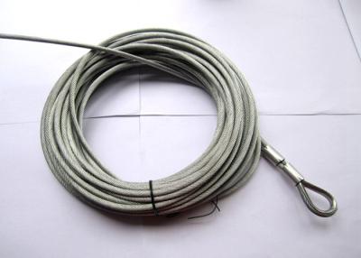 China Carbon Steel Wire Rope Slings 5.0mm with Loop at One End For Safety Use for sale