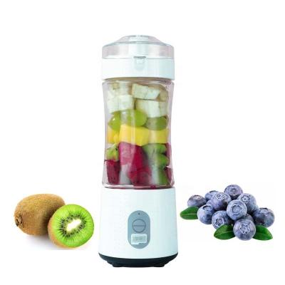 China Car Christmas Gift Portable Juicer 380ml Fruit Small Portable Blender Cup Bottle Blender Ice Coffee Grinder for sale