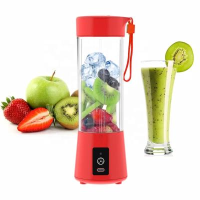 China Custom Logo Mini 6 Logo Usb Blender Fruit Extractor Rechargeable Electric Rechargeable Electric Handheld Blender/Blades Power Bank Custom Portable Blender Cup Juicer for sale