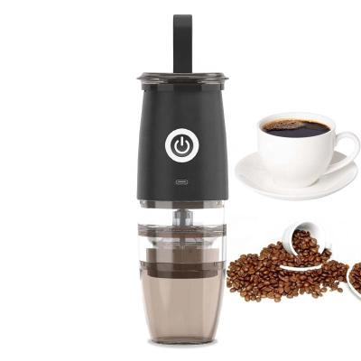 China Car Free Sample Manual Coffee Bean Grinder With Adjustable Conical Burr Espresso Portable Machine Stainless Steel Ceramic Usb for sale