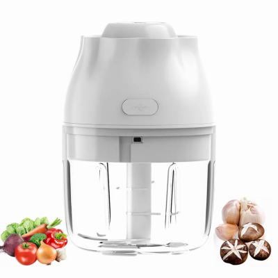 China Mini Garlic Food Maker Multi Function Handheld Cordless Electric Baby Food Viable Food Processor Grinding Vegetable Cleaver for sale