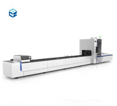 China SERVO-MOTOR Stainless Cutting Large Area 3000w Tube Metal Fiber Plate Cutting Machine for sale