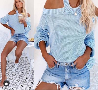 China FORLADIES Sweater New Arrival 2021 Comfortable High Quality Knitted Ladies Tops Women Tops Summer Tops for sale