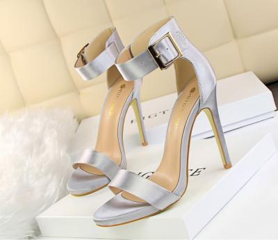 China Other 2021 new arrival solid color plush ladies shoes heels high heels shoes for women for sale