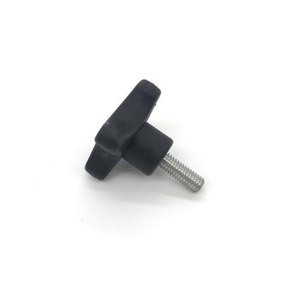 China High Precision Chinese Factory Supply Aluminum Knob Bolt Stainless Thumb Bolts Plastic Handle for sale