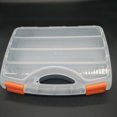 China High precision OEM wholesale interval multifunctional smooth transparent plastic storage box for tools for sale