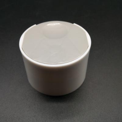 China Non Spill Customized round international standard size plastic disc top cap for shampoo for sale