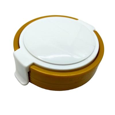 China Hot Selling Pilfer Proof Plastic Round Colorful Flip Top Caps For Jar High Performance for sale