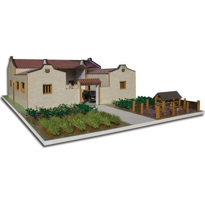 China Fragile May 7 burning paper sacrifices folding fifty-seventh villa paper two-story dead anniversary house full set for sale