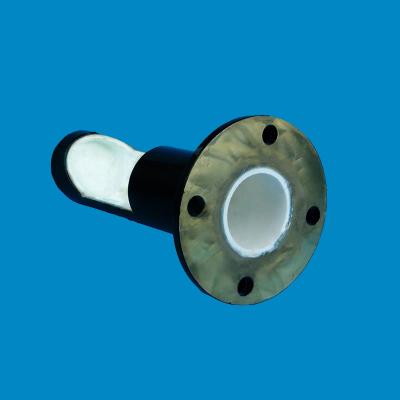 China Powder Conveying Wear Resistant Pipeline Alumina Ceramic Lined Pipe With Superior Abrasion Resistance for sale