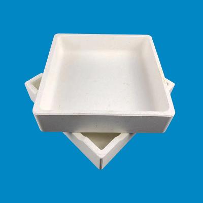 China Excellent Corrosion Resistance Alumina Ceramic Crucible Analyzing And Firing for sale