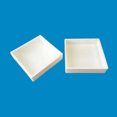 China High Thermal Shock Resistance High Alumina Ceramic Crucible For Analyzing And Firing for sale