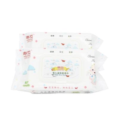 China Manufacturer Supply Care Cleaning Biodegradable Soft Baby Wipes Organic Baby Wet Wipes for sale