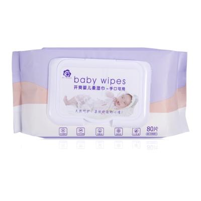 China Organic Cotton Soft Delicate Cleaning Super Thick Baby Wipes for sale