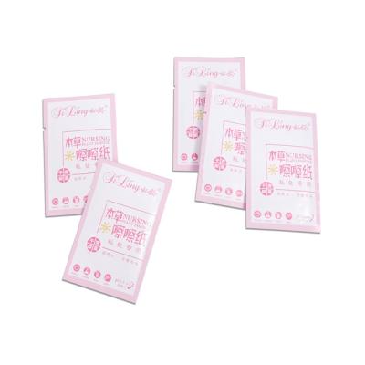 China OEM Organic Natural Feminine Care And Low Allergy Cleaning Wipes for sale