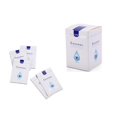 China Cleaning Individually Wrapped Non Woven Wet Eye Care Wipes for sale