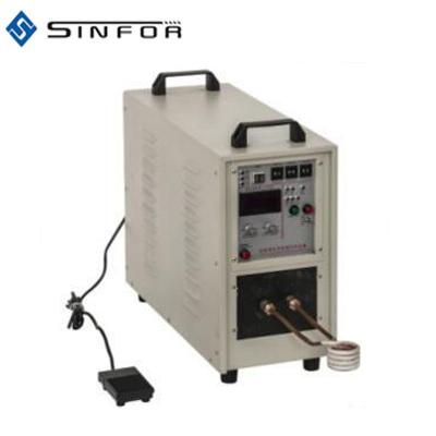 China Metal Igbt 15kw Fast Speed ​​High Frequency Industrial Ratio Metal Heater Magnetic Handheld Induction Heater For Bolts for sale