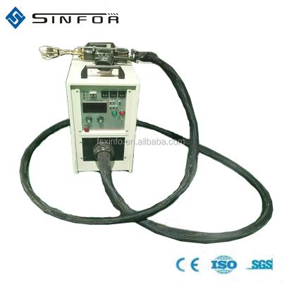 China Heater 10kw to 50kw water cooling mobile induction heater with HHT and detachable inductor for sale