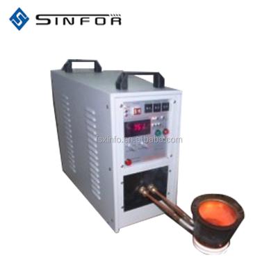 China Induction Heating Medium Frequency Melting Furnace For Steel Copper Gold for sale