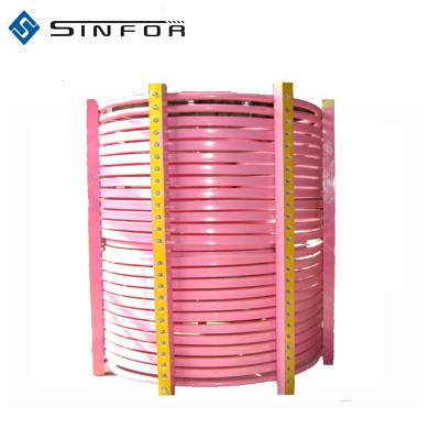 China Forging Steel Bar Electric Induction Heating Coil For Vacuum Induction Melting Furnace for sale