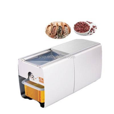 China Hotels Home Stainless Steel Small Oil Press Machine Cold-Hot Press For Peanut Coconut Peanuts Sesame Seeds for sale