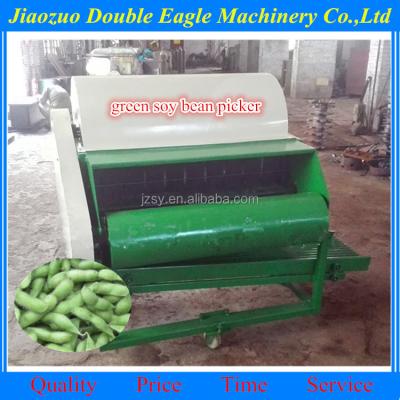 China soybean harvester farm use soybean harvester/green soy bean harvesting machine for sale for sale