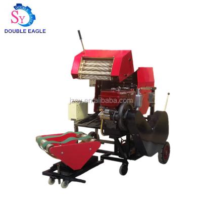 China silage hay baler for walking tractor /silage around baler and wrapping machine for sale