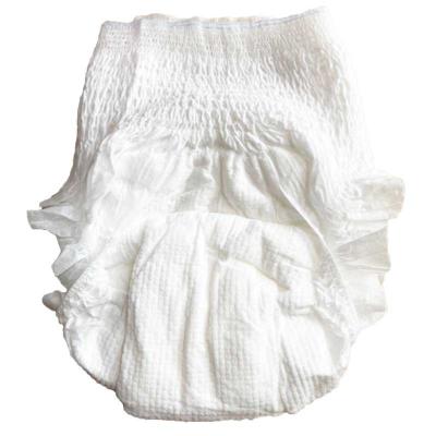 China Soft Breathable Adult Diapers Plain Weave Pull Leak Guard Pants S-XL Size Adult Disposable Adult Incontinence Diapers for sale